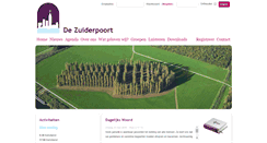 Desktop Screenshot of de-zuiderpoort.nl